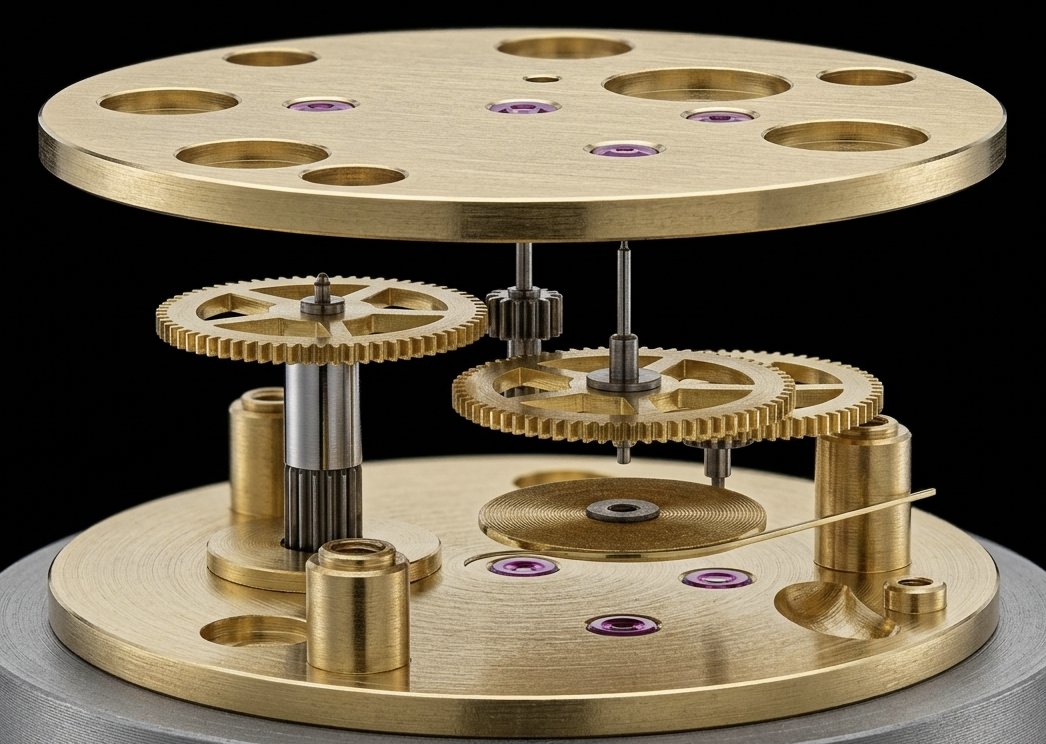 Mouvement horloger de haute précision G&S Précision